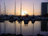 Boats on San Diego Bay