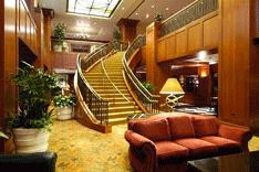 Lobby of the Hilton Downtown Portland